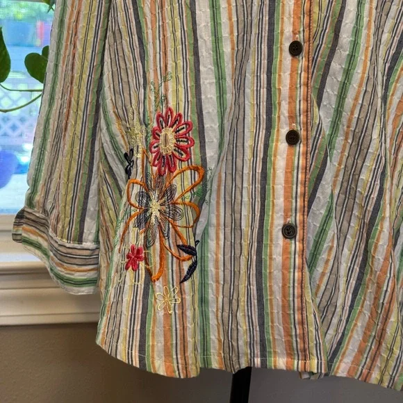 Alfred Dunner Colorful Blouse - Picture 2 of 9